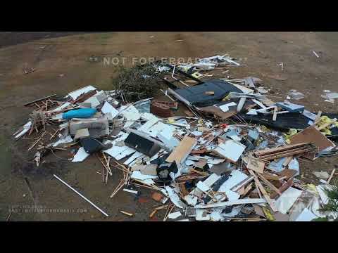 02-04-2022 Hale County - Sawyerville, AL - Tornado Aftermath - Manufactured Homes Destroyed