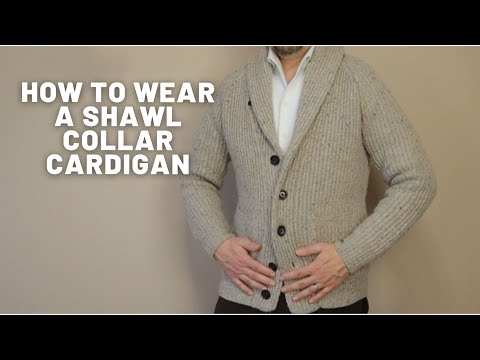 How to Style a Shawl Collar Cardigan