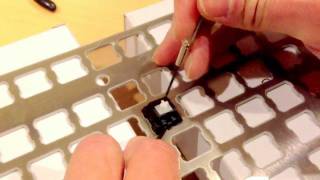 Removing Switch top from a Plate-mounted Cherry MX Keyboard Switch