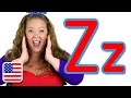 The Letter Z Song US Zee Version Learn The Alphabet