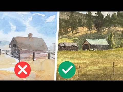 3 Biggest Mistakes Beginners Make in Watercolor