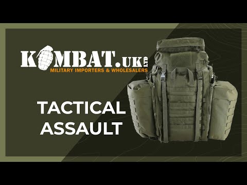 KOMBAT Tactical Assault MOLLE Backpack 90 L - Military Range