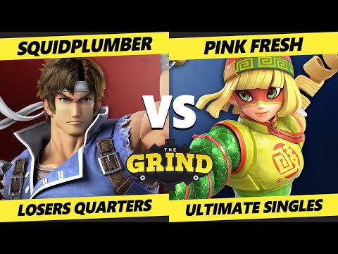 The Grind 165 Losers Quarters - Pink Fresh (Min Min) Vs. Squidplumber (Richter) Smash Ultimate SSBU