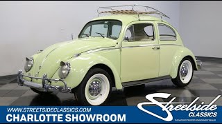 Video Thumbnail for 1961 Volkswagen Beetle