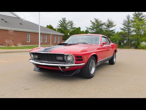 Test Drive 1970 Mustang Mach One “M” Code
