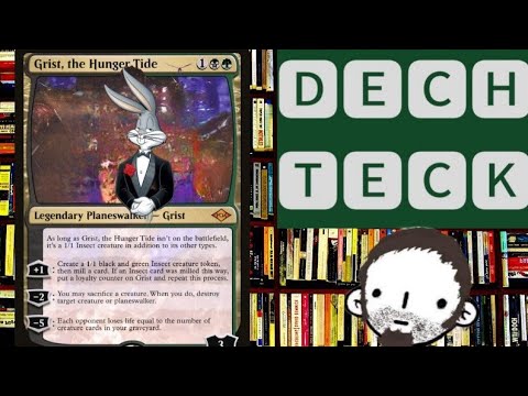 Commander Dech Teck - Grist the Hunger Tide - Golgari Insects Theme - THEY COMING MA!