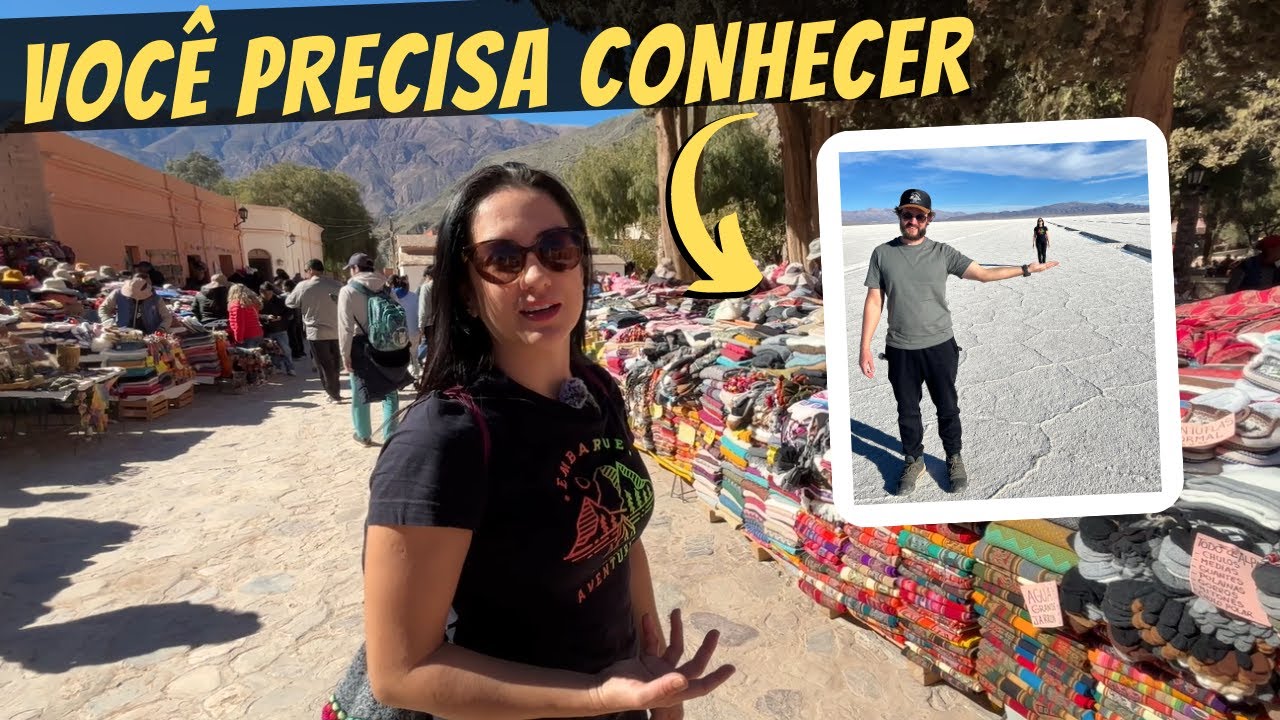 DOIS LUGARES IMPERDÍVEIS no NORTE DA ARGENTINA | PURMAMARCA E SALINAS GRANDES de CARRO T.03.EP07