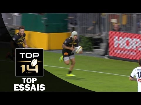 TOP Essais de la J1 – TOP 14 – Saison 2016-2017