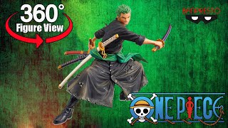 One Piece Roronoa Zoro Model Story Special Color ver. Banpresto Figure 360° View