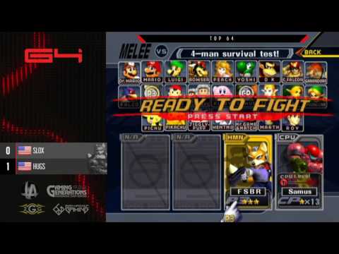 Selfless | HuGs vs. Slox - Genesis 4 | Melee Top 64