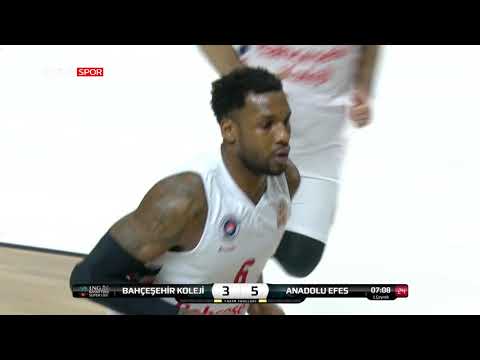 Maç Özeti:Bahçeşehir Koleji - Anadolu Efes 19.Hafta Maç Özeti