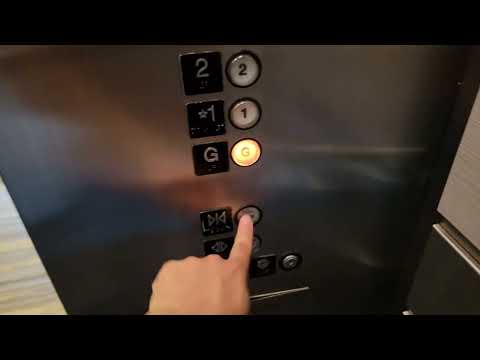 Amazing Original 1983 Westinghouse Hydraulic Middle Elevator @ Cascade Yard Bldg. 1, Bellevue WA