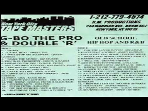 (Fire)🔥Dj Double R & G-Bo Tha Pro - Old School Hip Hop And R&B (1993) NYC Harlem sides A&B