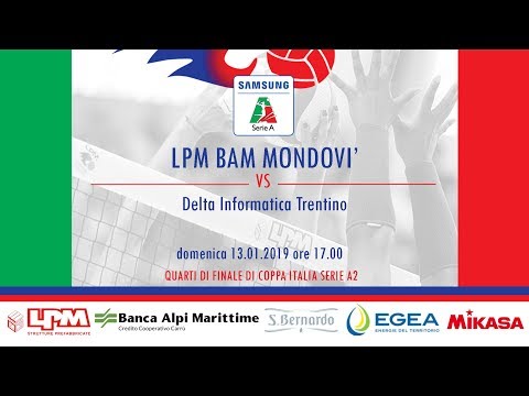 Live streaming di LPM BAM Mondovì - Delta Informatica Trentino