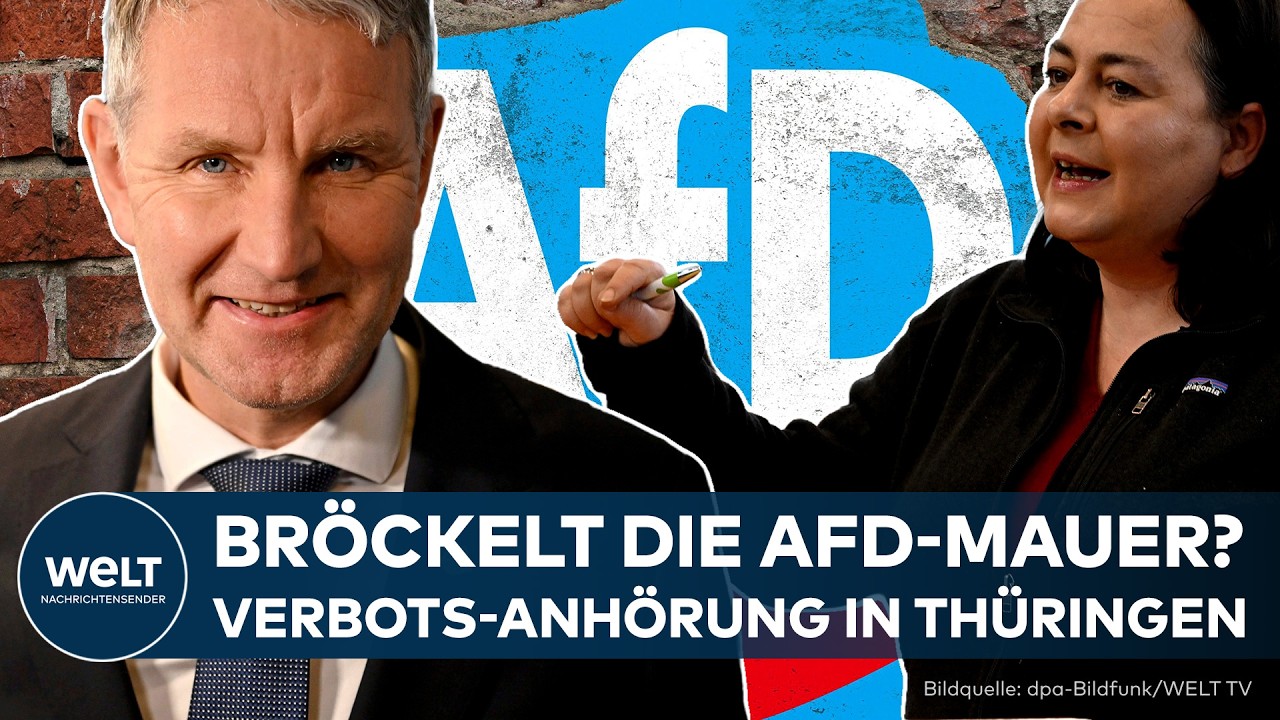 THÜRINGEN: Bekommt die AfD-Mauer erste Risse? – Anhörung zum Verbot der Partei startet