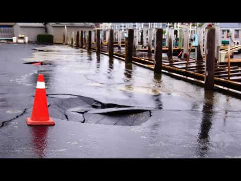 04-13-2020 South Haven, MI - Severe Beach Erosion And Dune Collapse From High Waves