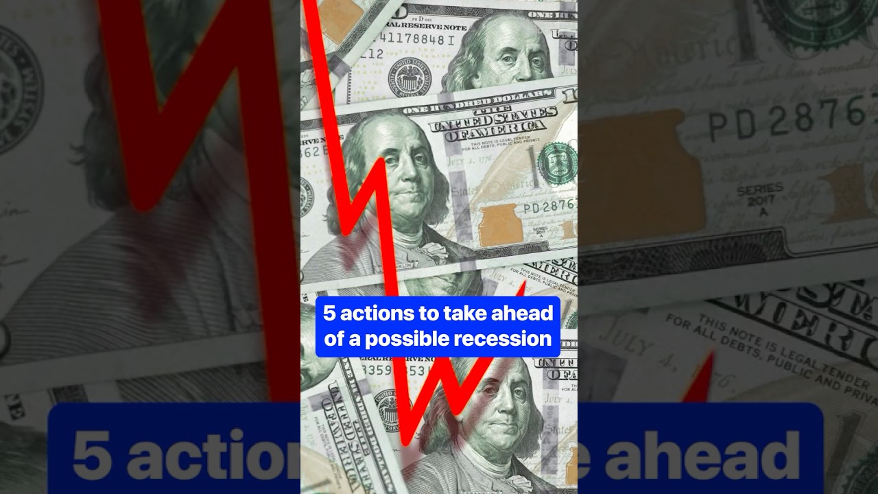 Here's what to do during market downturns. #stock #recession #market