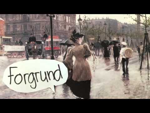 Vesterbrogade i blæst og regn Nicoline og Urd