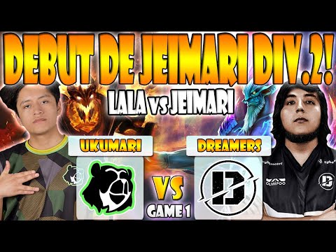 UKUMARI VS DREAMERS BO3[GAME 1]JEIMARI VS LALATRONII - DPC SA 2023 TOUR 1:DIVISION 2 - DOTA