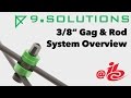 IBC 2016 // 3/8" Gag & Rod System Overview // 9.Solutions