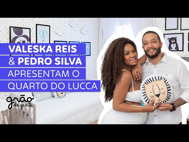 QUARTO PRETO E BRANCO É ESCOLHA DE VALESKA REIS E PEDRO SILVA PARA LUCCA