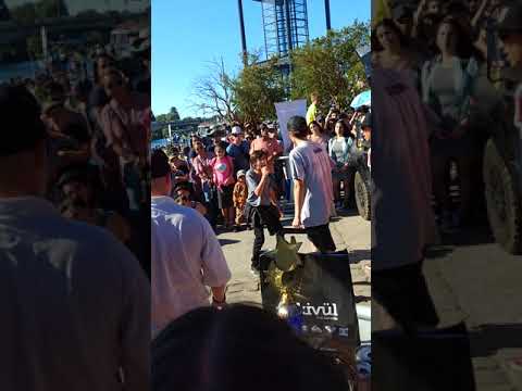 Moisés sin chapa vs cristal Round 2 ( revancha) battle Valdivia