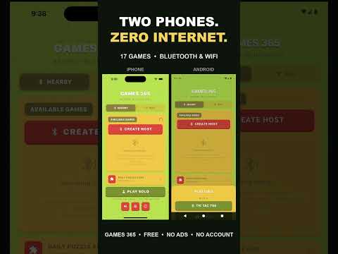 Games 365 Offline Pair BT/Wifi video thumbnail