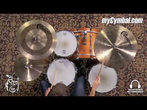 Used Bosphorus 19" Master Flat Ride Cymbal - 1556g (UM19F-1110816F)