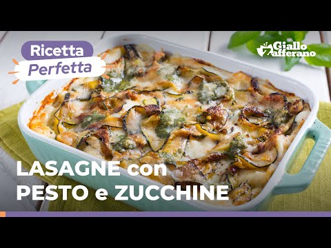 LASAGNE con PESTO e ZUCCHINE: una VERSIONE GOLOSISSIMA tutta da PROVARE 🤤🌱💚