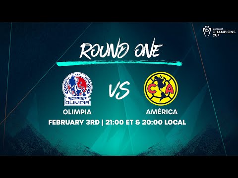 Olimpia vs Club América | 2026 Concacaf Champions Cup