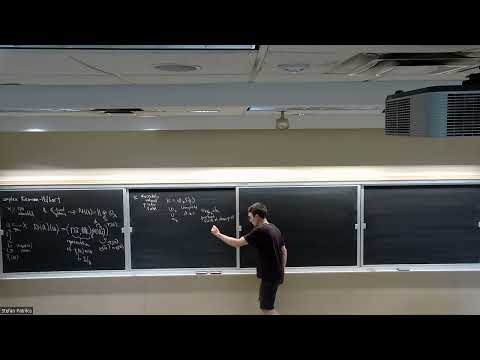 8. Alexander Petrov (CMI/IAS): p-adic Riemann-Hilbert correspondence, Lecture 2