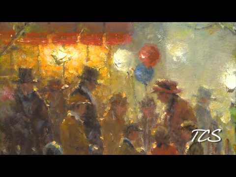 G HarveyLil Sis & The Birthday Party By G. Harvey Giclee On Canvas  Artist Proof