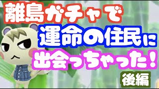 【あつ森】離島ガチャでジュンくんに出会った！？(後編)【ガチ奇跡】
