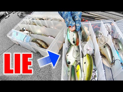 Watch The Biggest LIE About CRANKBAITS (Catch Fish on Broken LURES