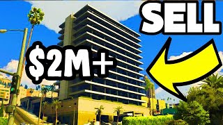 GTA 5 | HOW TO SELL PROPERTY FOR $2M+ (SOLO UNLIMITED MONEY GLITCH)