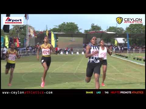 NSF 100m Womens Finals   l 2018 National Sports Festival