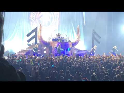 Amon Amarth Partille 06/12/19! Ravens flight + fire alarm starts! Fail