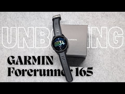 A Budget Garmin Watch - Garmin Forerunner 165 | ASMR UNBOXING