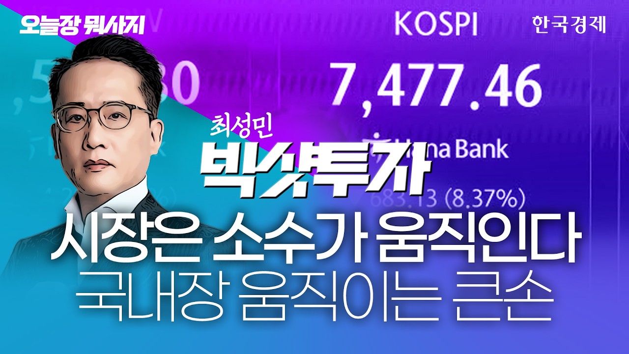 시장은 소수가 움직인다 국내장 움직이는 큰손｜최성민 대표｜빅샷투자｜260608