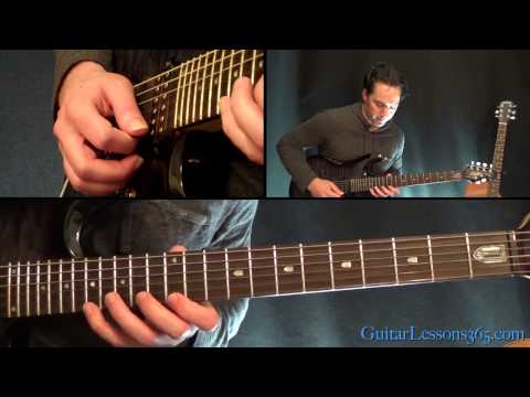 Master of Puppets Guitar Lesson Pt.4 - Metallica - Main Solo