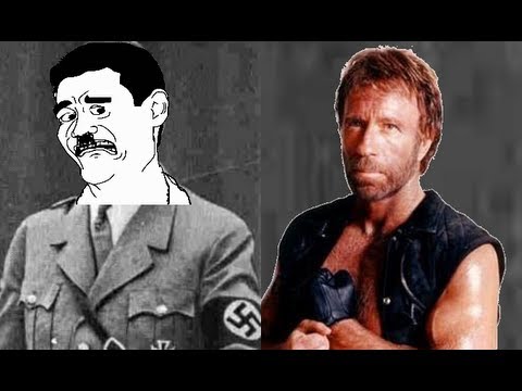 Hitler Finds Out Chuck Norris Is Coming