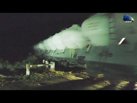 LDE2100 60-0992-7 & Marfar VTR Freight Train in Noapte/Night in Suncuius - 12 August 2018