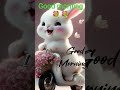 Good Morning Wish Youtube Short Cute Rabbit Good Morning