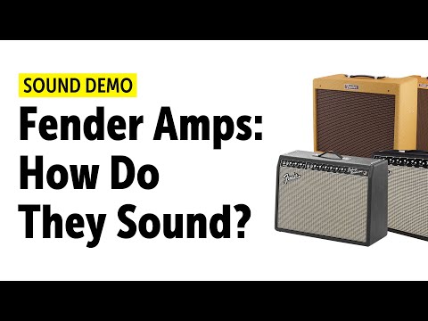 Fender Amps: How Do They Sound? (Comparison)
