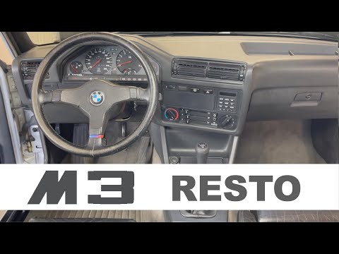M3 Resto 5 - Innenraum, Sportsitze, Rückbank, Lenkrad, Teppich, Komfortrelais BMW E30