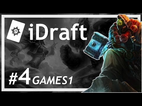 Hearthstone: iDraft - 4 - Gameplay Part 1 (Shaman Arena)