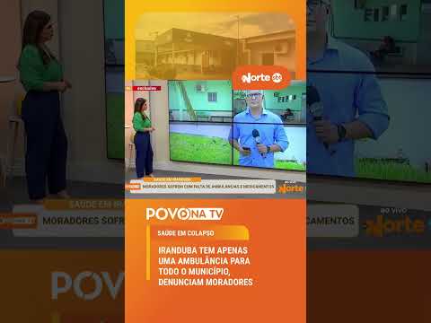 Saúde em colapso: Iranduba tem apenas uma ambulância para todo o município, denunciam moradores