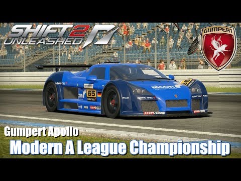 Retro Racing Games : Need For Speed Shift 2 Unleashed - Modern A League Championship