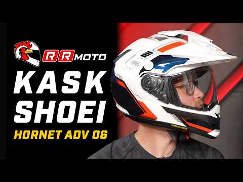 SHOEI HORNET ADV 06 _ nowa odsłona kasku adventure z daszkiem i zaawansowaną skorupą