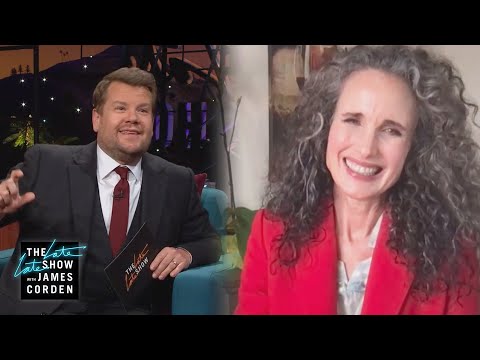 安迪-麥克道爾化身包包小姐四處旅行 (Andie MacDowell Travels Around as a Bag Lady)